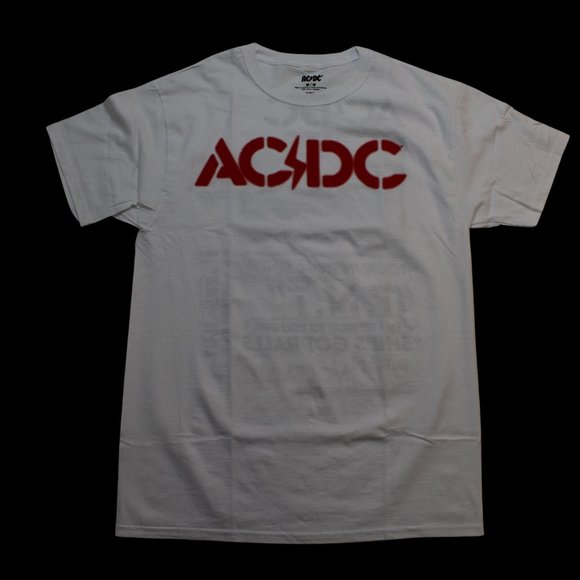 AC/DC | Shirts | Acdc Mens High Voltage Album And Song Titles Front ...